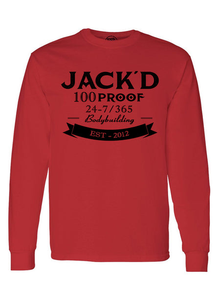 JACK'D 100 PROOF Long Sleeve T-Shirt