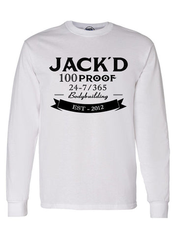 JACK'D 100 PROOF Long Sleeve T-Shirt