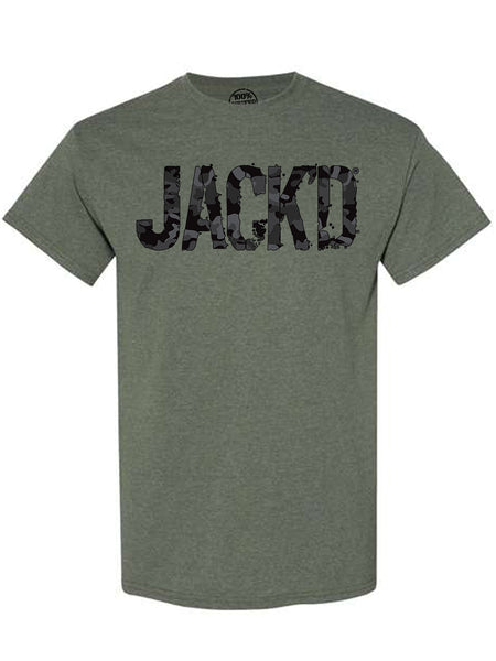 JACK'D CAMO STAMPED T-SHIRT