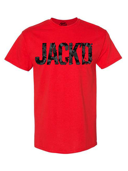 JACK'D CAMO STAMPED T-SHIRT