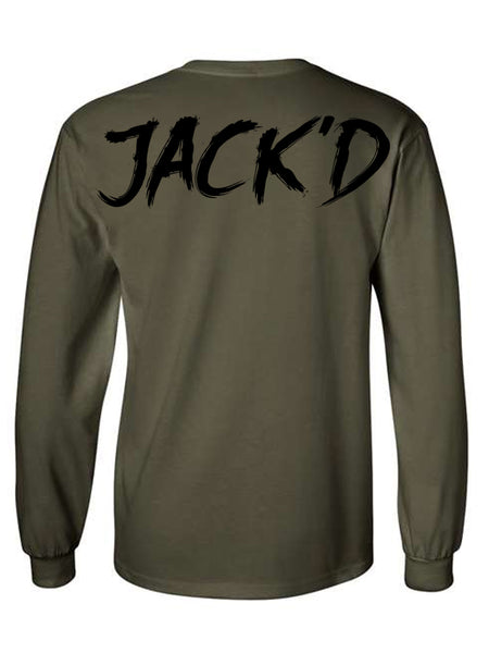 JACK'D KING OF THE IRON JUNGLE Long Sleeve T-Shirt