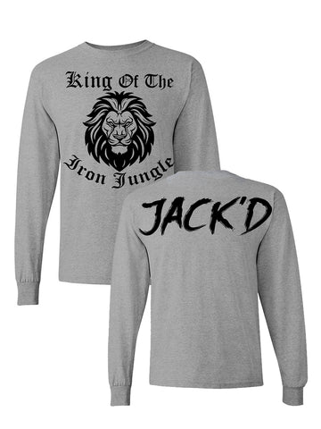 JACK'D KING OF THE IRON JUNGLE Long Sleeve T-Shirt