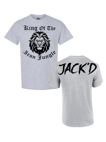 KING OF THE IRON JUNGLE-JACK'D T-SHIRT